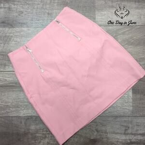 Loft Zipper Accent Mini Skirt Size 0